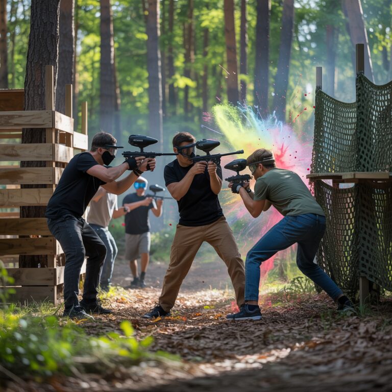 Paintball – jak zorganizować wieczór kawalerski z paintballem?